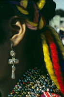 Ejutla de Crespo, earring close-up, 1982