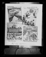 Four political cartoons of Upton Sinclair, [photograph of copies], 1934