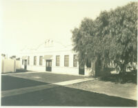 Mission style building at Universal City, Calif., 1915