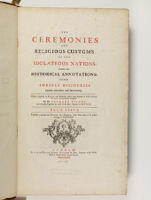 The ceremonies and religious customs of the various nations of the known world : Volume 4