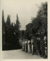 James Waldron Gillespie residence, service court (?), Montecito, 1932