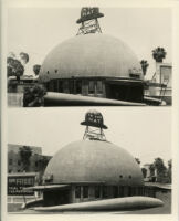 Brown Derby Restaurant, 2 views, Los Angeles, 1932