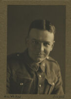 Raymond Chandler, portrait WWI uniform, [cropped]