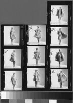 Contact sheets of Cashin's ready-to-wear designs for Sills and Co.  Folder 1 of 2.