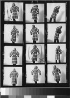 Contact sheets of Cashin's ready-to-wear designs for Sills and Co.  Folder 3 of 3.