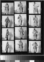Contact sheets of Cashin's ready-to-wear designs for Sills and Co.  Folder 3 of 3.