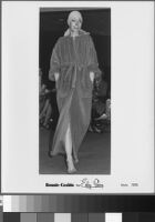 Invitation to and photographs of Cashin's fashion show for Evelyn Pearson.
