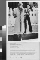 Black and white photographs of Cashin's ready-to-wear designs for Russell Taylor, Fall 1980 collection.