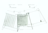Le Moore School, reflected ceiling plan and classroom floor plan