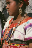 Santa Catarina Estetla, girl in costume, 1985
