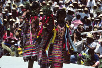 Tuxtepec, women dancers holding pineapples, 1985