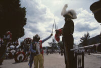 Saints Day, various performers in costume, 1982
