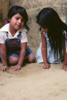 Oaxaca, girls, 1982 or 1985