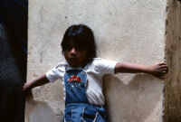 Oaxaca, girl, 1982 or 1985