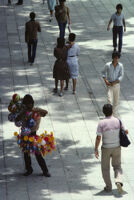 Oaxaca, balloon vendor, 1982 or 1985