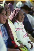 Guelaguetza[?], women close-up, 1982 or 1985