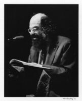 Allen Ginsberg at Unitarian Church, Los Angeles, 1977 [descriptive]