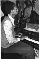 Horace Tapscott playing piano, 1977 [descriptive]