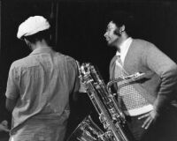 Roscoe Mitchell and Anthony Braxton in Los Angeles, 1979 [descriptive]