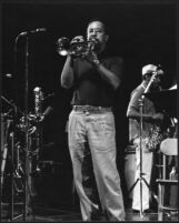 Lester Bowie and Roscoe Mitchell, 1979 [descriptive]