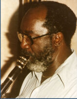 John Carter playing clarinet, 1978 [descriptive]