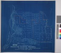 Map of the subdivision of the Rancho Santa Ysabel and adjacent lands, San Luis Obispo Co., California