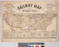 Railway map of the Weekly Call