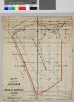 Map of the Centinela and Sausal Redondo ranches in Los Angeles County, Cal.