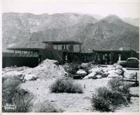 Kaufmann House, construction, Palm Springs, California, 1946