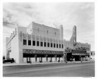 Fox Theatre, Phoenix, street view, façade and marquee