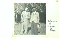 Ralph J. Bunche and Nabasan in Kiamba, Kenya [No. 144]