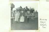 Ralph J. Bunche and escorts in Kabarole, Toro [No. 332]