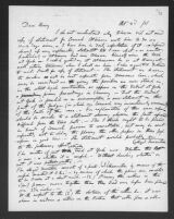 Letter from James G. Marshall to Henry Marshall [23 Oct 1836]