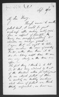 Letter, possibly from James G. Marshall to Henry Marshall [10 Sep 1841]