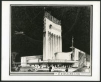 Huntridge Theatre, Las Vegas, photograph of rendering
