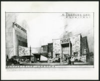 Lakewood Theatre, Lakewood, photograph of rendering