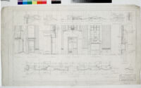 Max Factor Building, plan at first floor, entrances and bay window