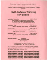 Self-Defense Training for Women