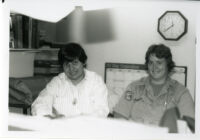 Connexxus office: Margaret Smith and woman at desk