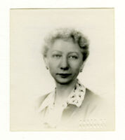 Ruth Cornell, passport photo, circa 1929-1942