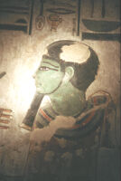 Wall Painting of Ptah, Tomb of Merenptah