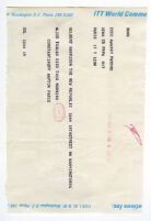 Telegram to Gilbert Harrison, 7 March 1967
