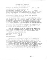 Steering Committee Meeting Minutes - October 13, 1977