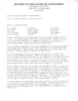 Board of Directors Meeting Minutes - February 3, 1979