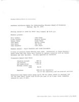 Board of Directors Meeting Minutes - May 24, 1979