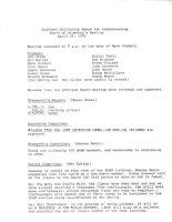 Board of Directors Meeting Minutes - April 24, 1980