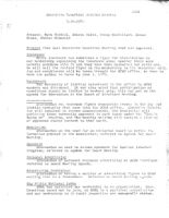 Executive Committee Meeting Minutes - May 16, 1980