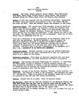 Board of Directors Meeting Minutes - September 22, 1982