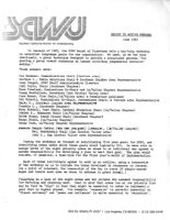 Report to Active Members - June, 1983