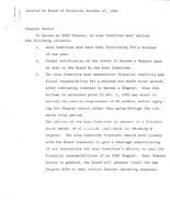 Procedures for Becoming a Chapter of SCWU - October 27, 1983